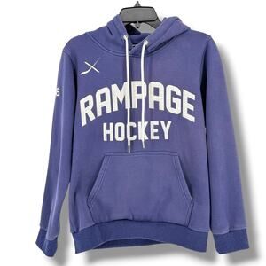 Jerseys Colorado Rampage Hockey Hoodie Mens Sz Small Pullover Sweatshirt